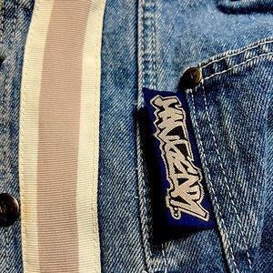 MAC JEANS WIDE LEG 90s JEANS SIZE 38 RIP AWAY SNAPS ON SIDE